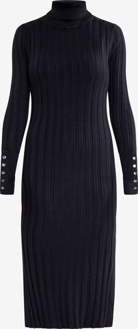 DreiMaster Klassik Knitted dress in Black: front