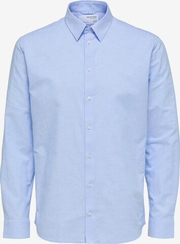 Chemise business SELECTED HOMME en bleu : devant