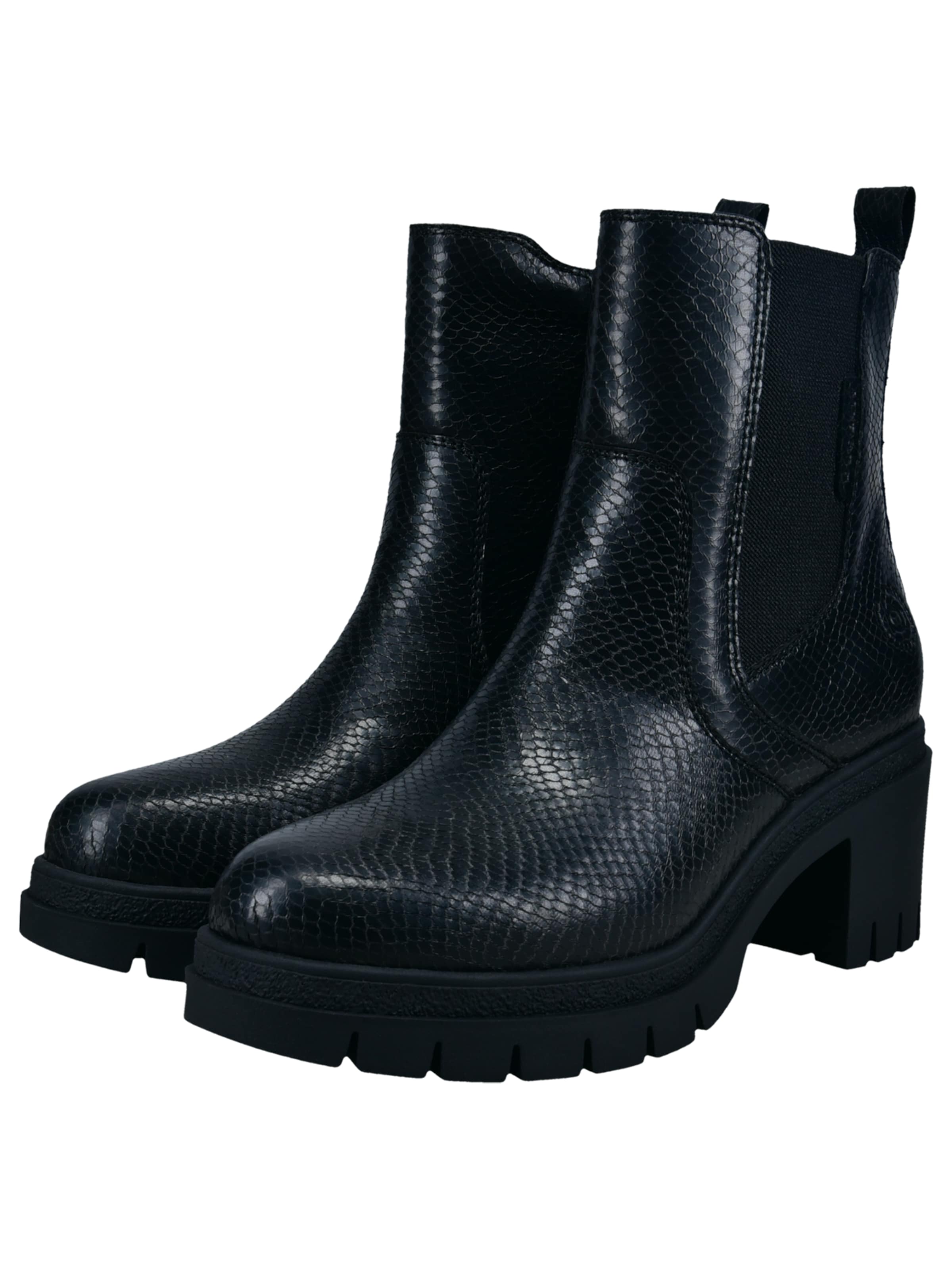bugatti Stiefelette in Schwarz