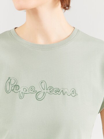 Pepe Jeans Тениска в зелено