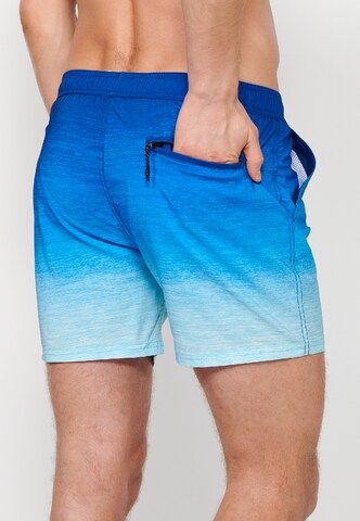 Shorts de bain KOROSHI en bleu