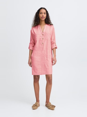 Robe-chemise ' PZLUCA ' PULZ Jeans en rose
