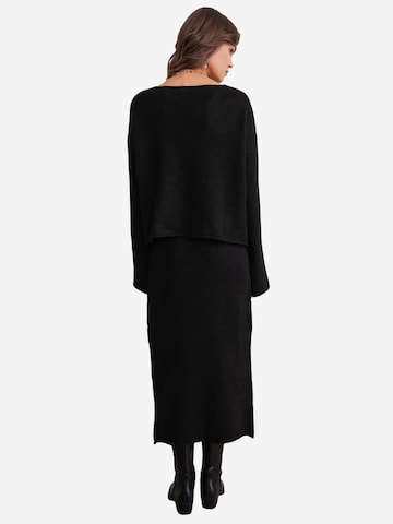 Tenue d'intérieur 'Strick-Koordinaten' MixRay en noir
