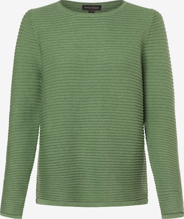 Pull-over Franco Callegari en vert : devant