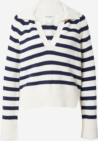 Abercrombie & Fitch Sweater 'AVERY' in White: front