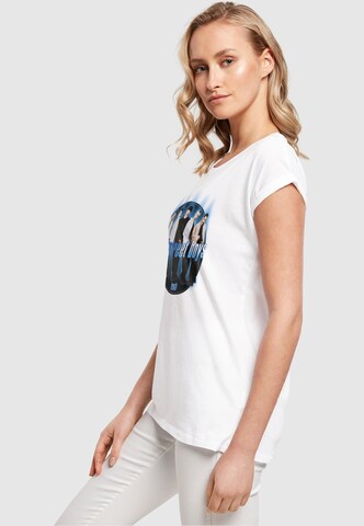 Merchcode T-Shirt  'Backstreet Boys - Circle' in Weiß