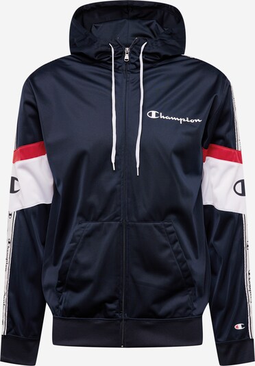Champion Authentic Athletic Apparel Casaco de treino em navy / vermelho / branco, Vista do produto