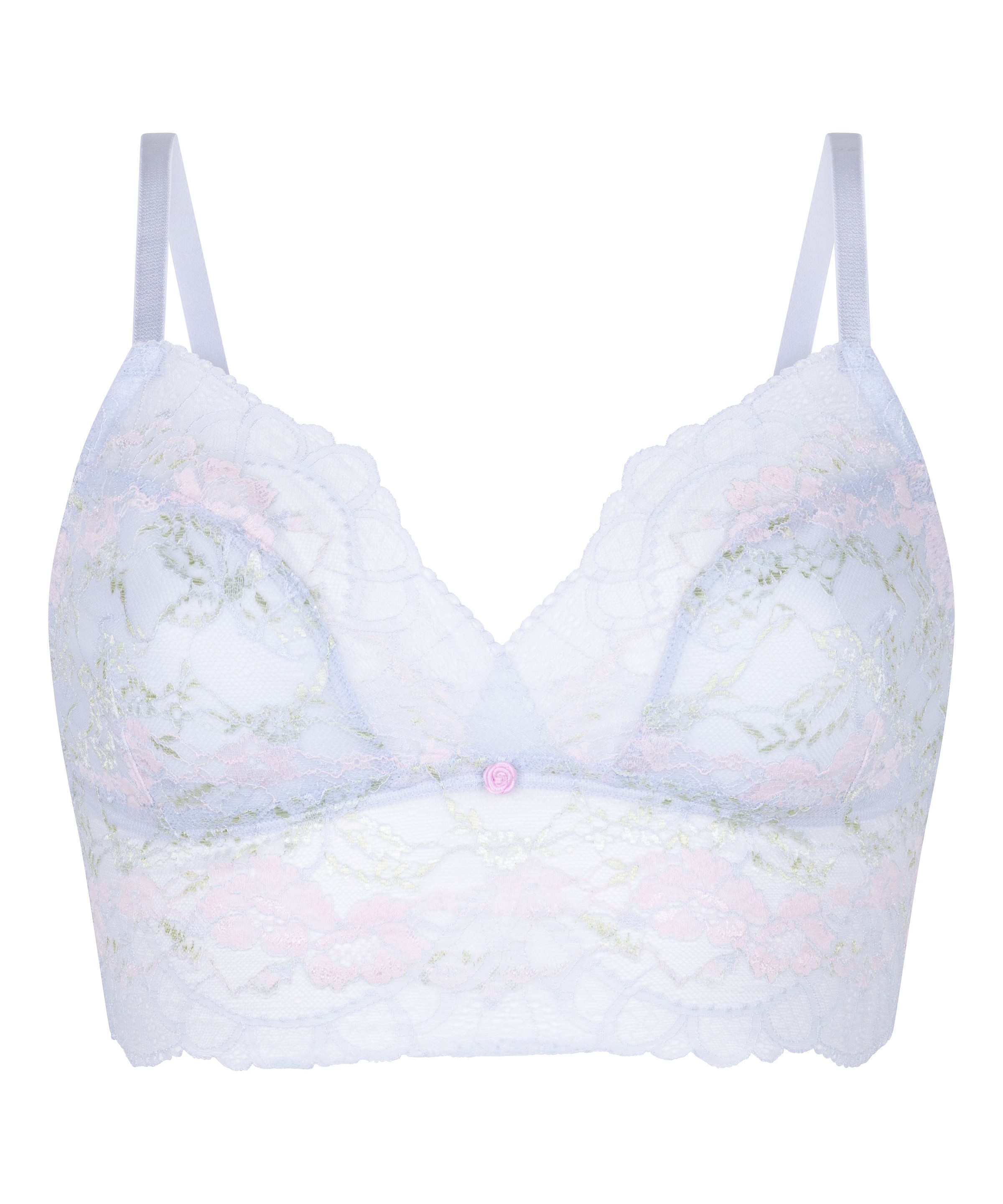 Hunkemöller Bustier BH 'Miri' in Blau: Vorderseite