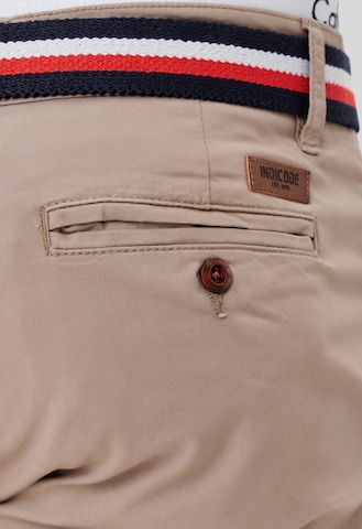 INDICODE JEANS Regular Shorts 'Creel' in Braun