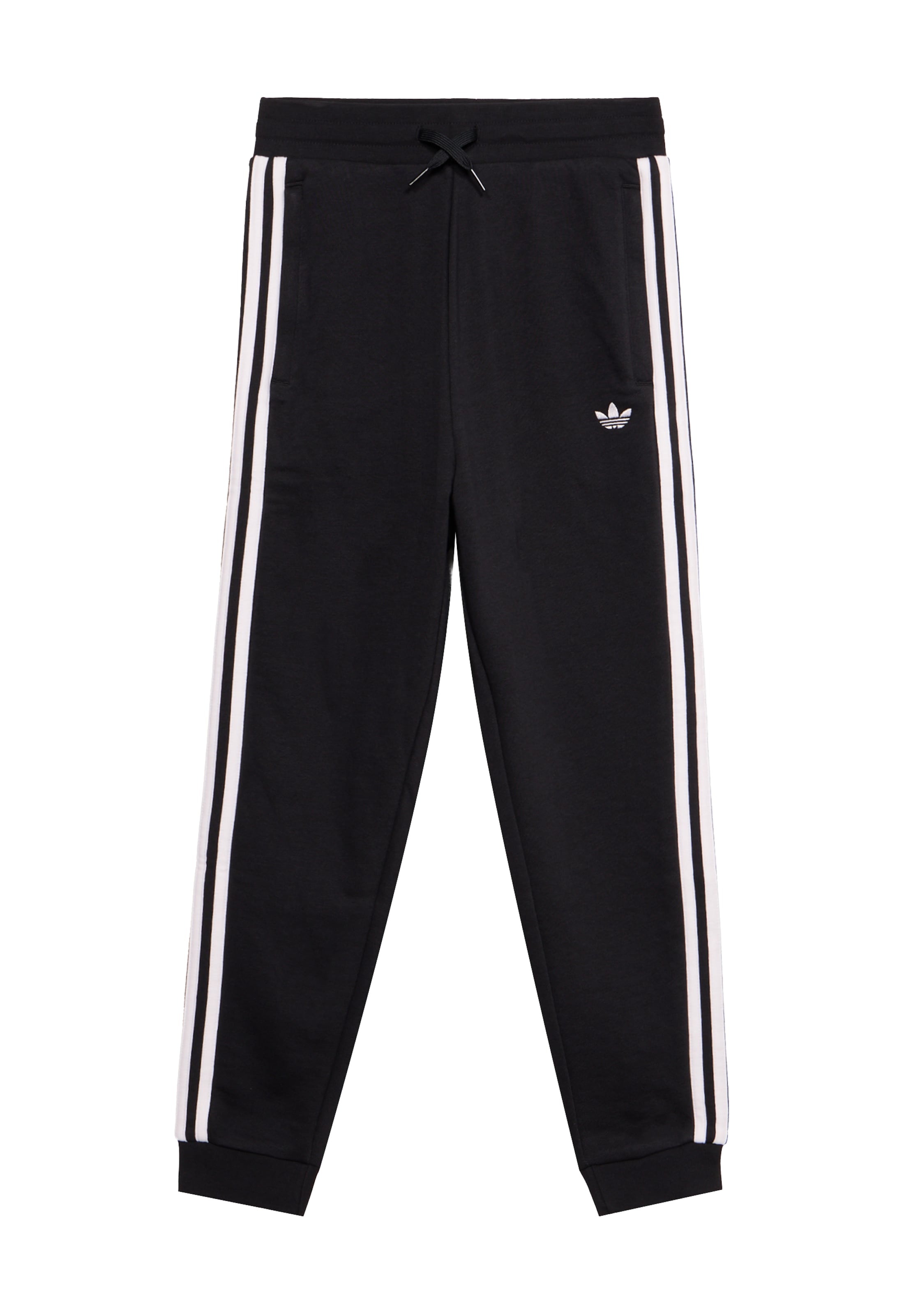 ADIDAS ORIGINALS - Tapered Pantalón en negro: frente