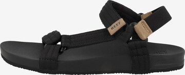 REEF Riemensandale 'Rem' in Schwarz