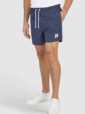 HECHTER PARIS Swimming shorts in Blue: front