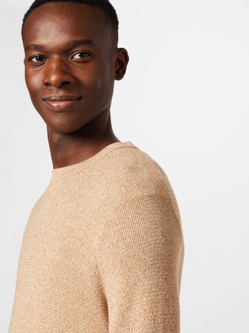 SELECTED Pullover 'Rocks' in Beige