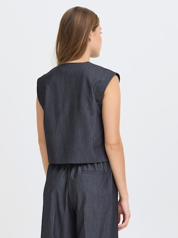 ICHI Gilet 'IHJUMI' in Blauw
