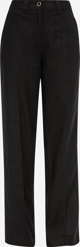 s.Oliver Wide leg Broek in Zwart: voorkant