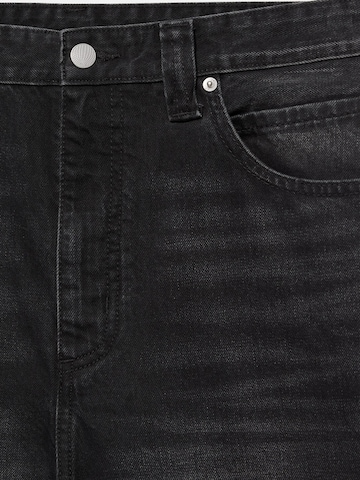 Pull&Bear Baggy Džíny – černá