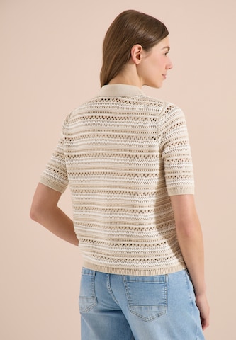 CECIL Knit Cardigan in Beige