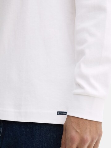 TOM TAILOR Shirt in Weiß