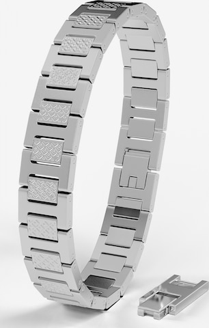 SERASAR Armband 'Herrenarmband aus Edelstahl "Power"' i silver: framsida