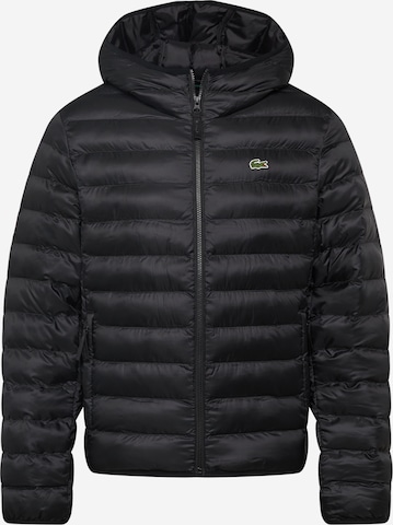 Veste mi-saison LACOSTE en noir : devant