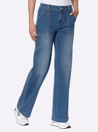 heine Jean en bleu denim, Vue avec produit