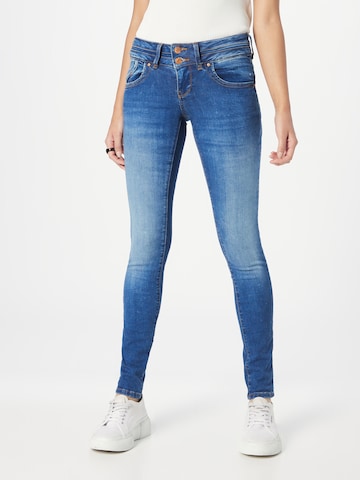 LTB Skinny Jeans in Blue: front