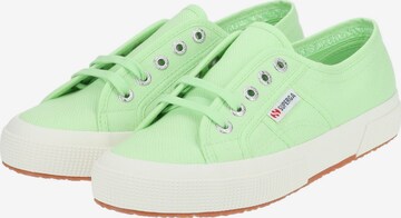 Sneaker bassa di SUPERGA in verde