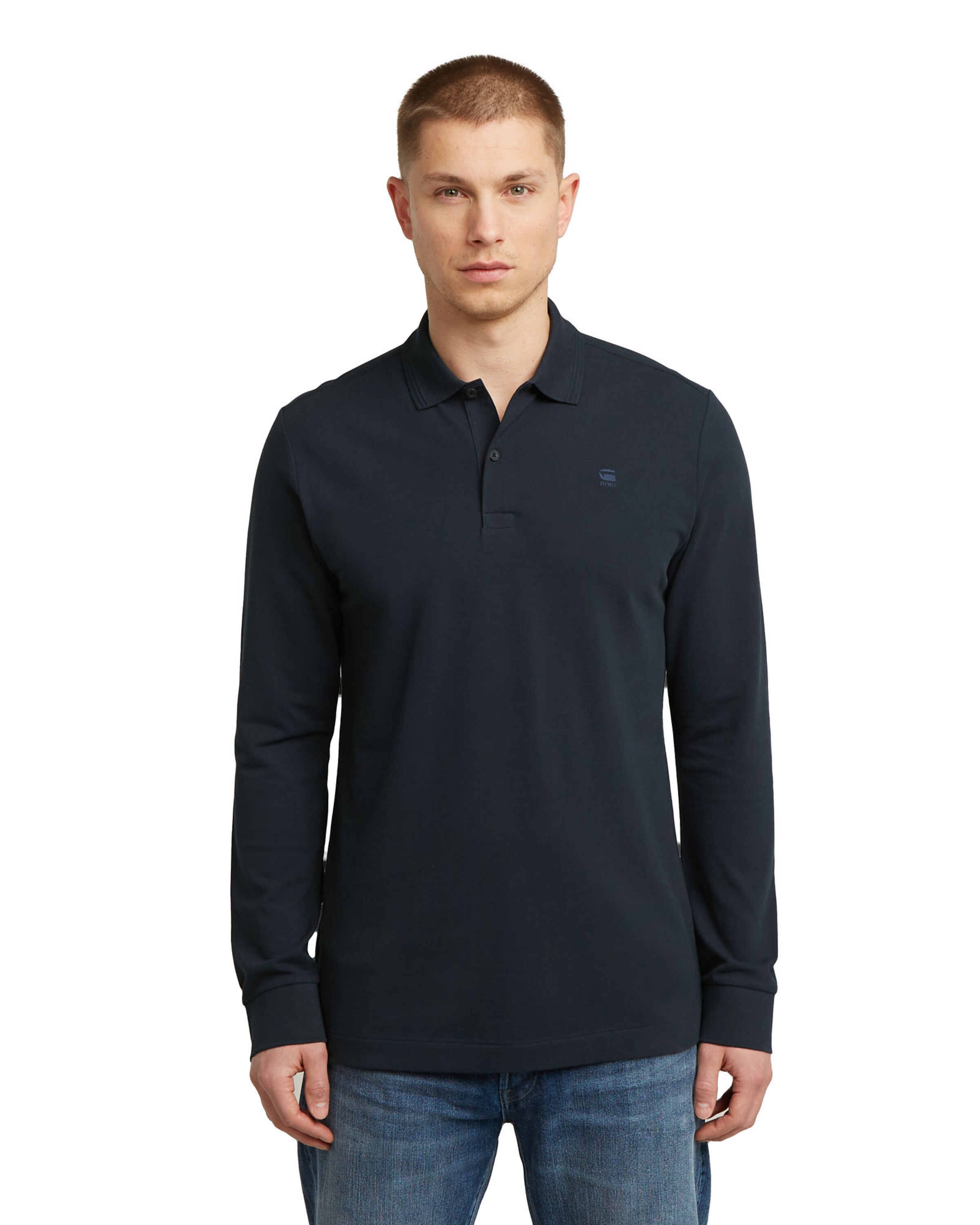 G-STAR Shirt in Blauw: voorkant