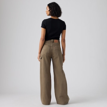 LEVI'S ® - Folgado Calças de ganga 'CINCH BAGGY CARPENTER' em verde