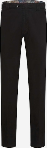 Meyer Hosen Regular Chino Pants 'Roma' in Black: front