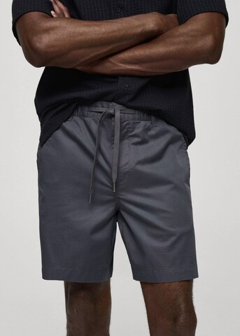 MANGO MAN Regular Shorts 'Rey' in Blau