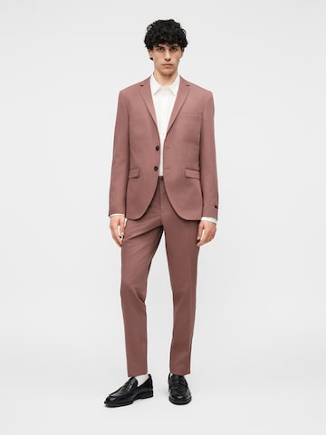 JACK & JONES Slimfit Oblek 'JPRFRANCO' – fialová: přední strana