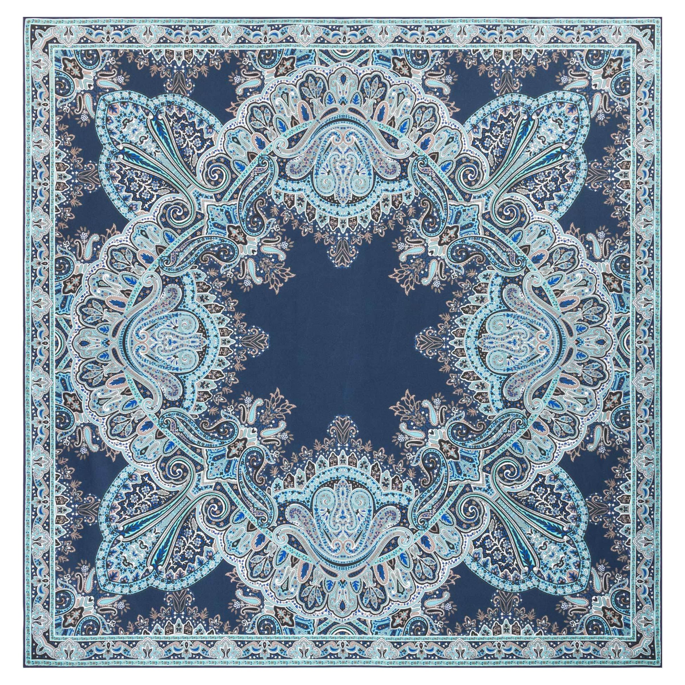 Foulard ' PAISLEY REFLECTION ' di Roeckl in colori misti
