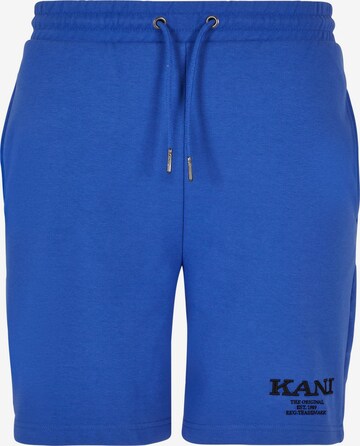 Urban Classics Regular Broek in Blauw: voorkant