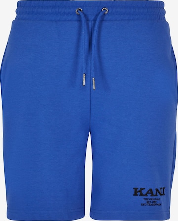 Regular Pantaloni de la Urban Classics pe albastru: față