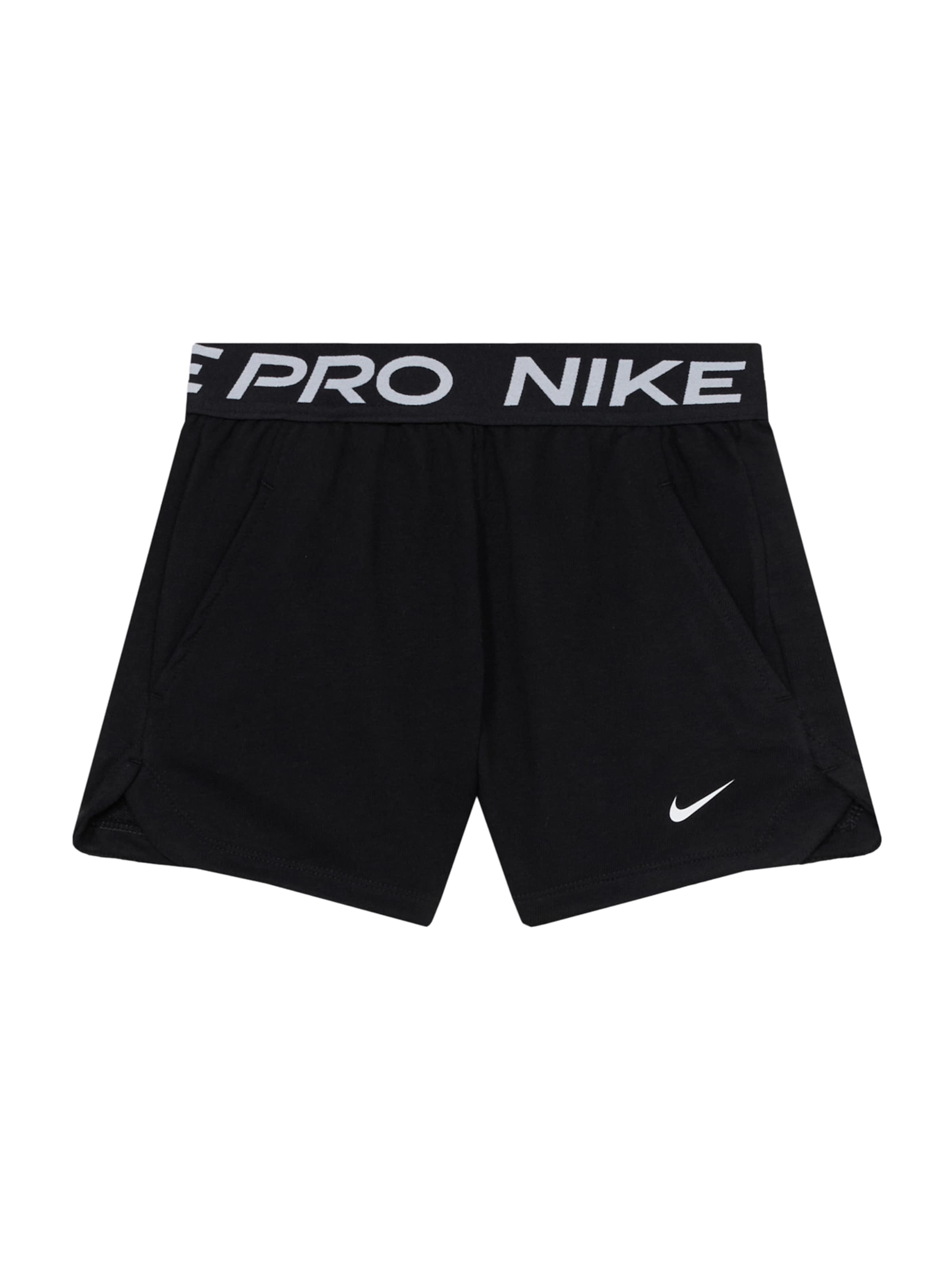 NIKE Regularen Športne hlače | črna barva: sprednja stran