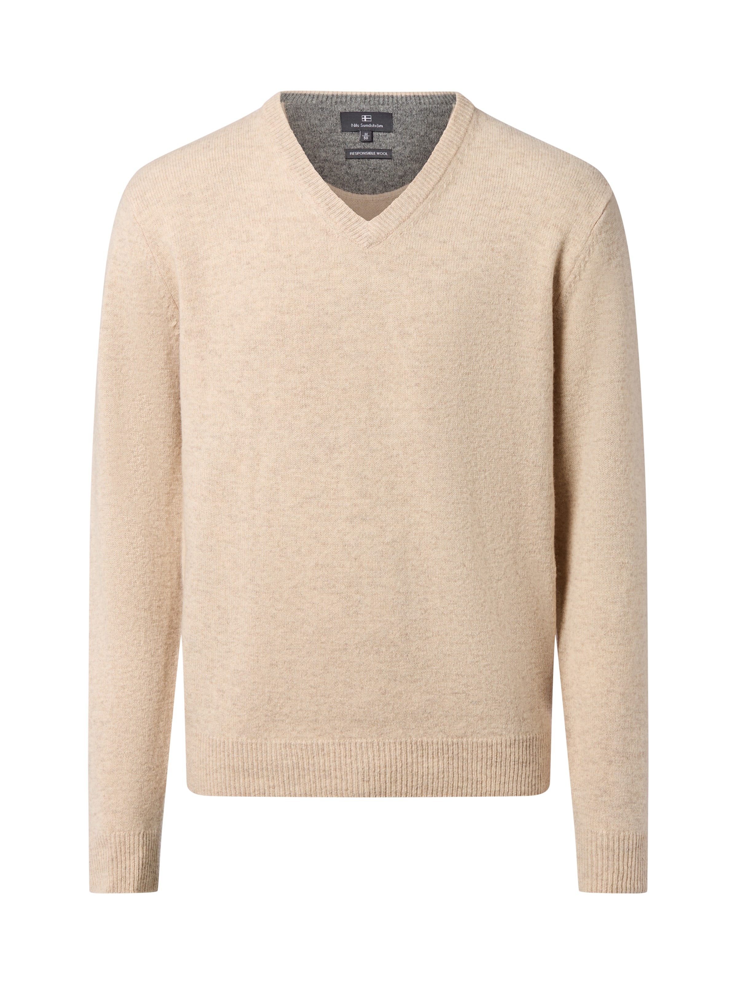 Andrew James Trui in Beige: voorkant