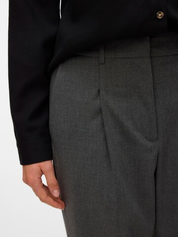 VERO MODA Wide leg Bandplooibroek 'VMUnika' in Grijs