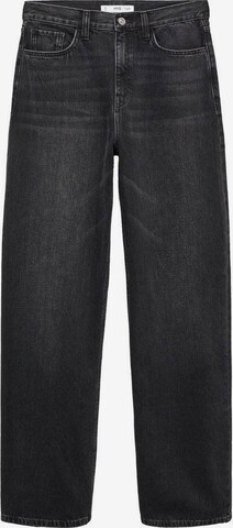 MANGO Loosefit Jeans 'Denver' in Zwart: voorkant