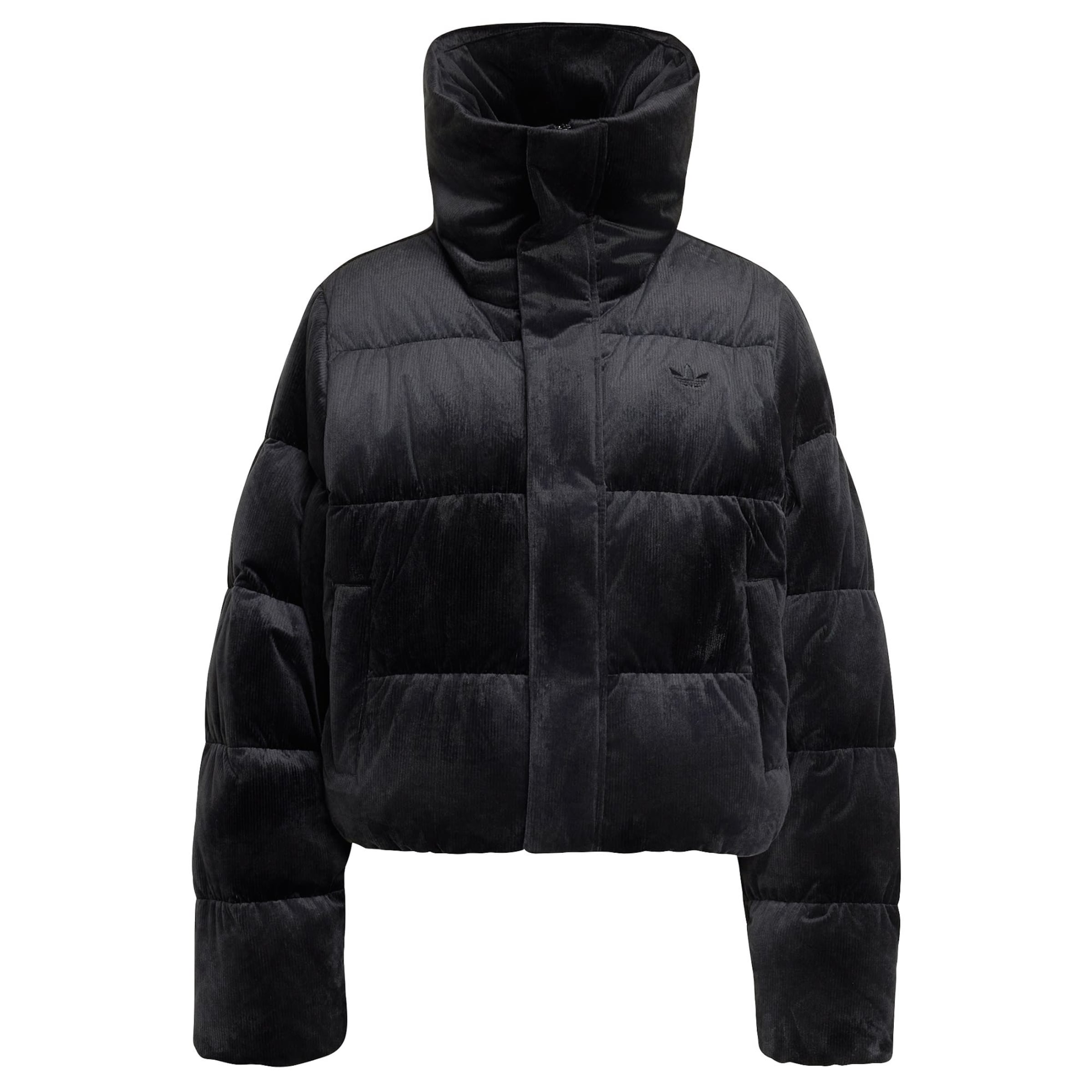 ADIDAS ORIGINALS Winterjas in Zwart: voorkant