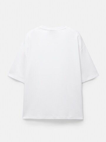 Pull&Bear Tričko - Biela