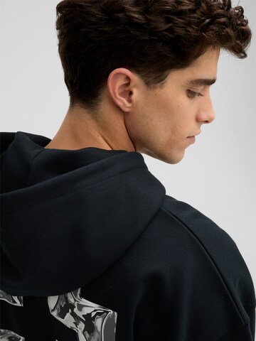 STRELLSON Sweat jacket ' Roko ' in Black