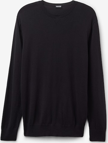 IUMAN Intimissimi Uomo Pullover in Schwarz: Vorderseite