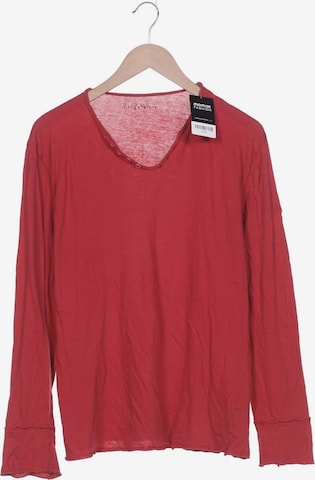 Zadig & Voltaire Langarmshirt L in Rot: predná strana