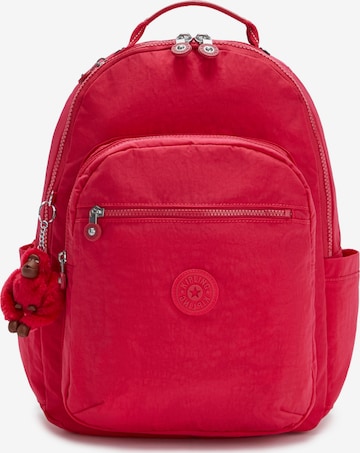 KIPLING Backpack 'Seoul' in Red: front