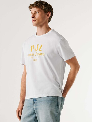 T-Shirt 'Gunner' Pepe Jeans en blanc