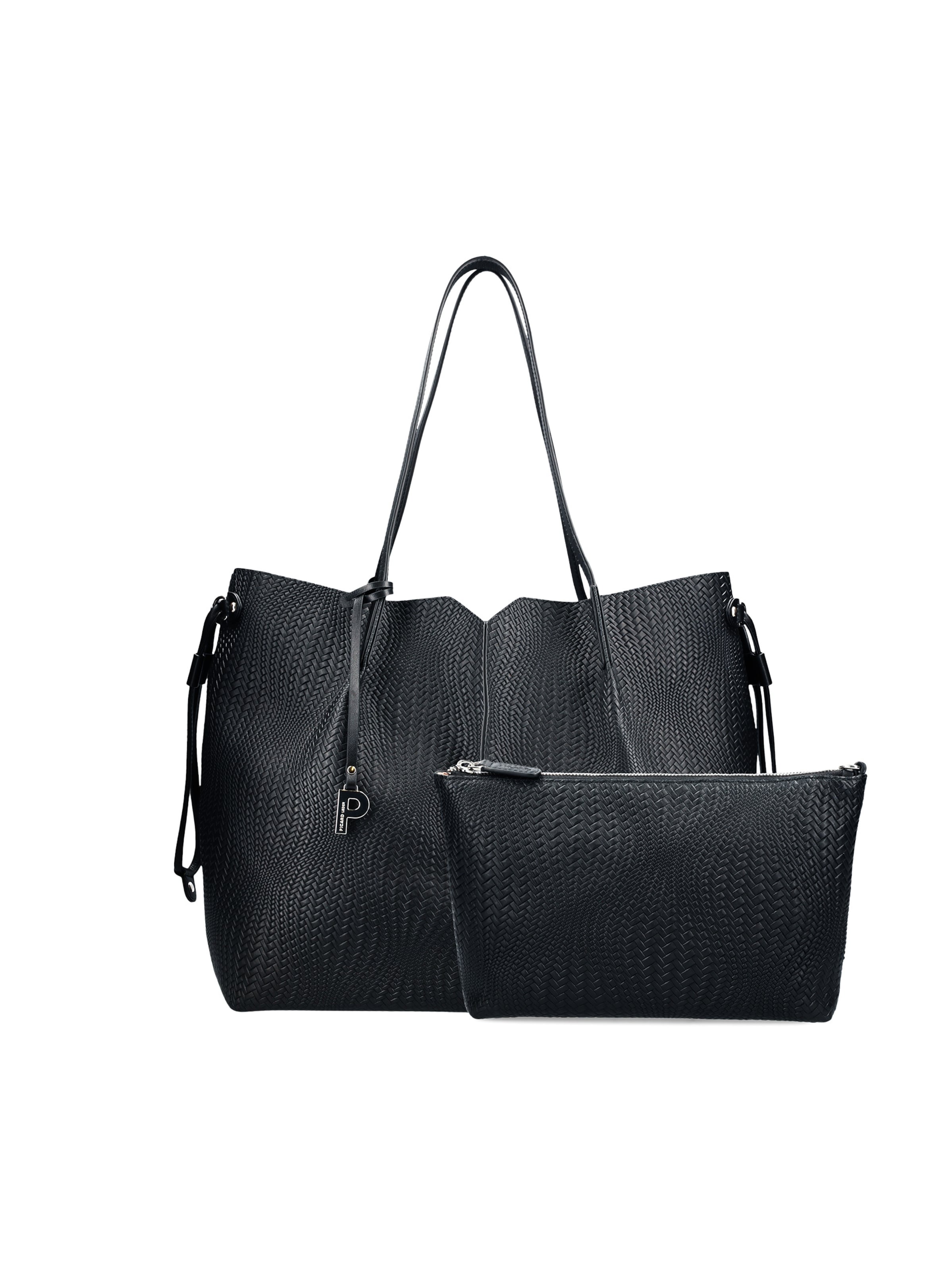 Picard Shopper 'Onigiri' in Schwarz: Vorderseite