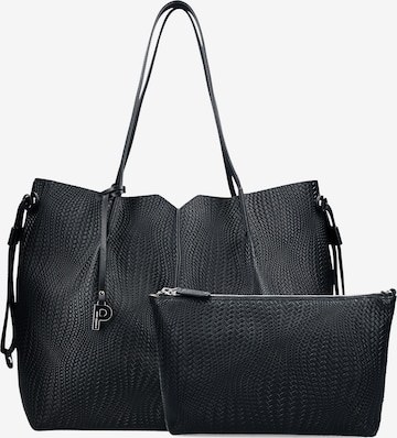 Picard Shopper 'Onigiri' in Schwarz: Vorderseite