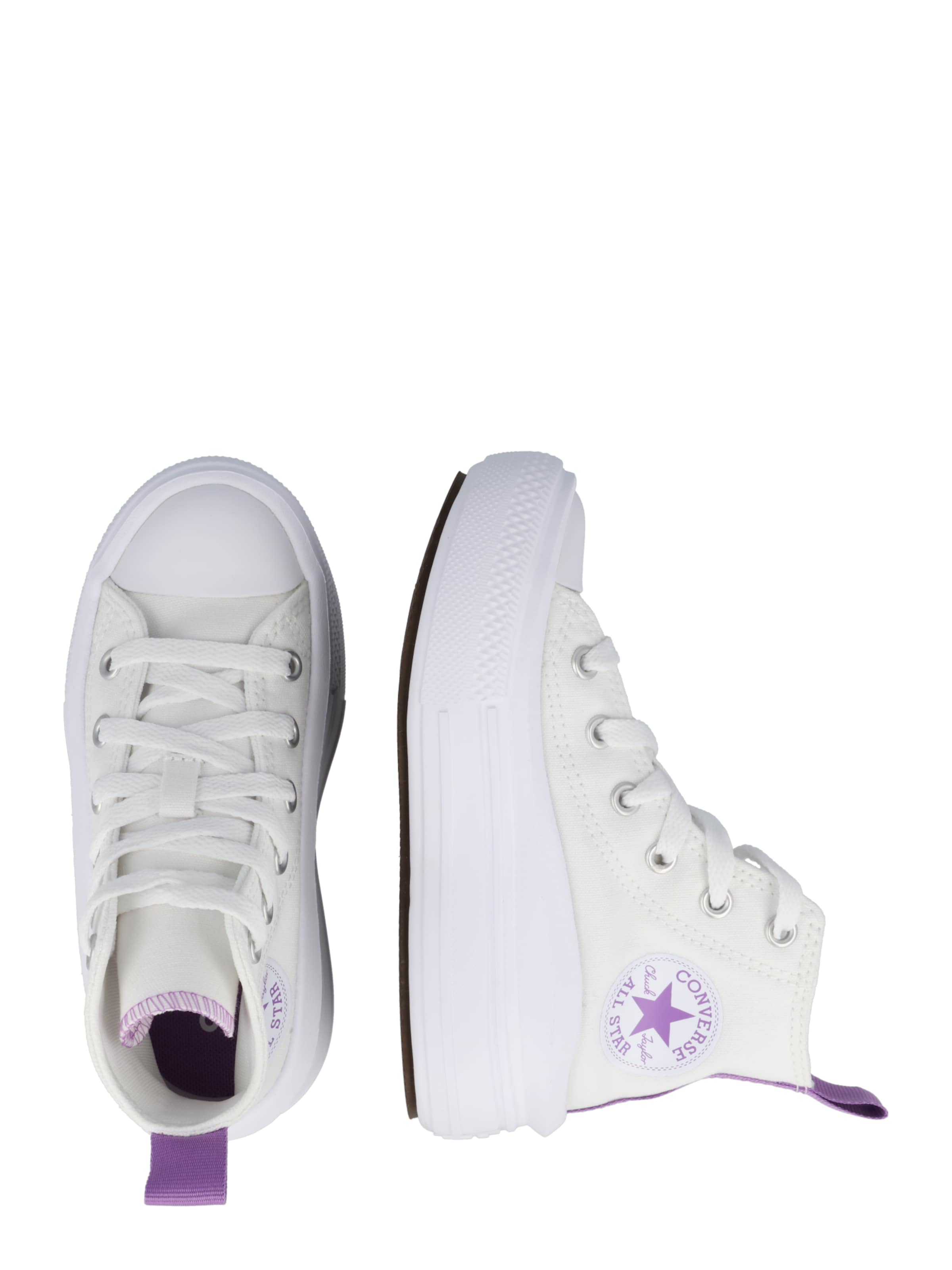 CONVERSE Tennarit 'CHUCK TAYLOR ALL STAR MOVE' värissä valkoinen