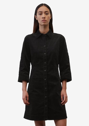 Marc O'Polo Skjortklänning i svart: framsida
